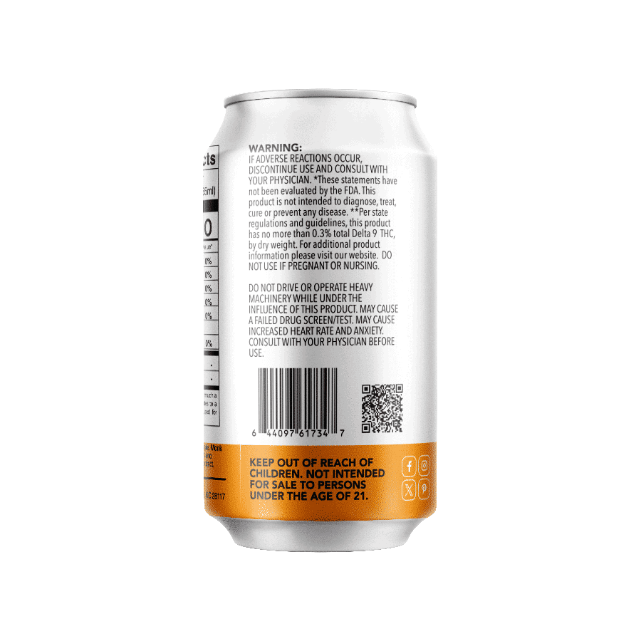 The Hemp Doctor -  Southern High | 15mg D9 | CBG Seltzer
