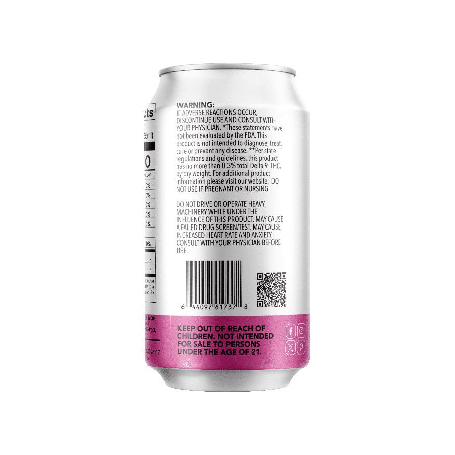 The Hemp Doctor -  Southern High | 15mg D9 | CBG Seltzer