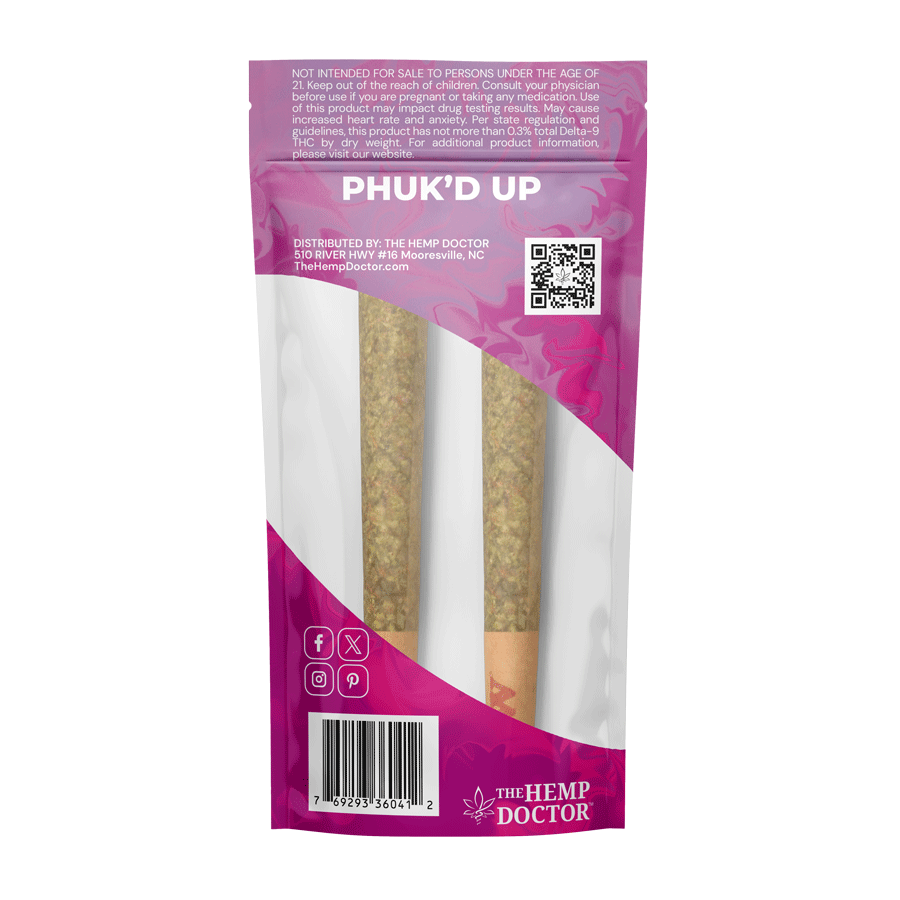 The Hemp Doctor -  THCA Sugar Diamond Infused PreRolls (2pk)