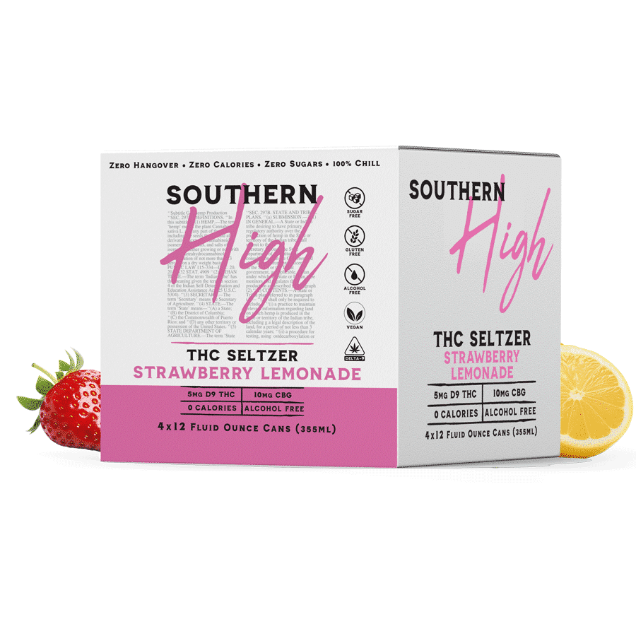 The Hemp Doctor -  Southern High | 15mg D9 | CBG Seltzer