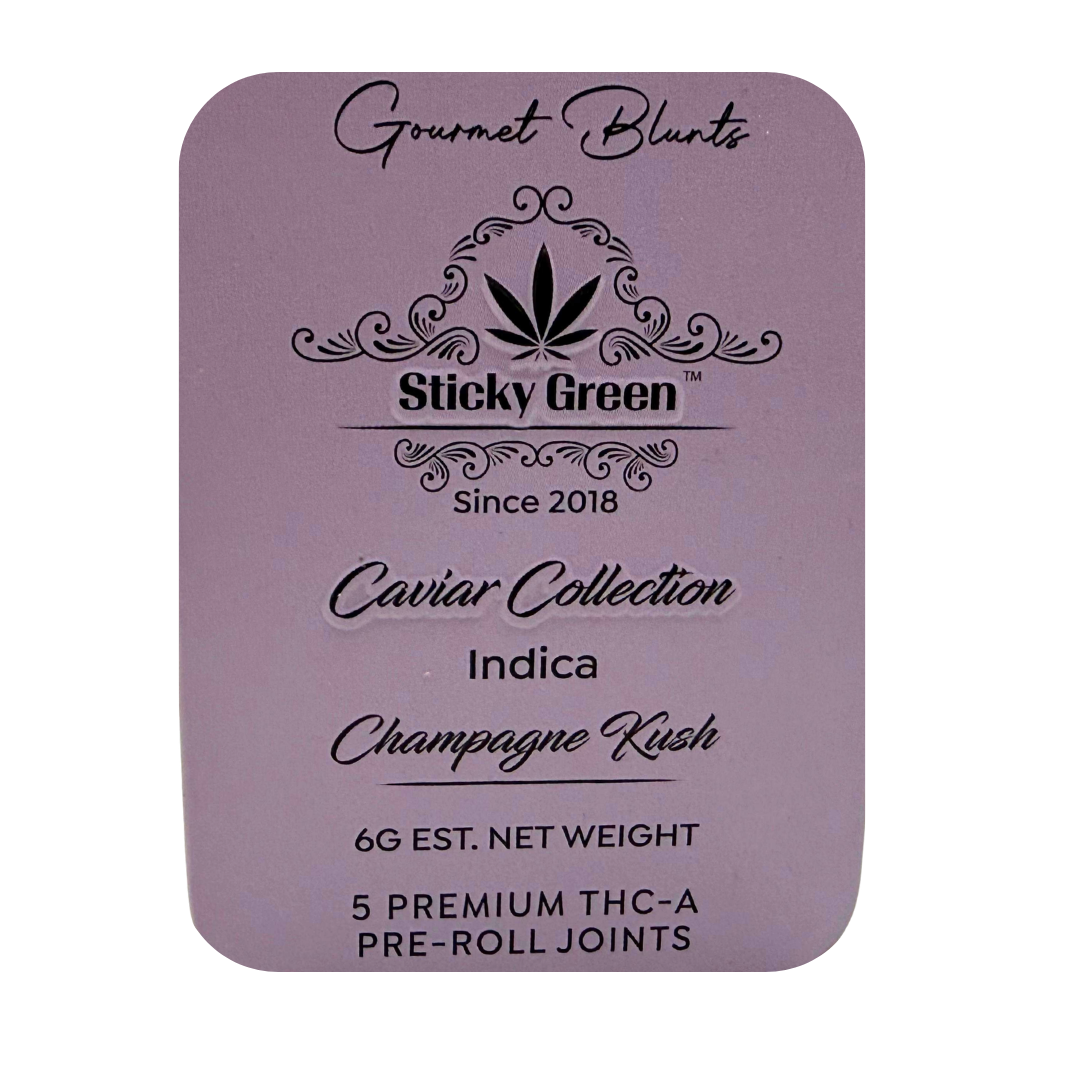 Sticky Green | Caviar Collection THCA Pre Rolls