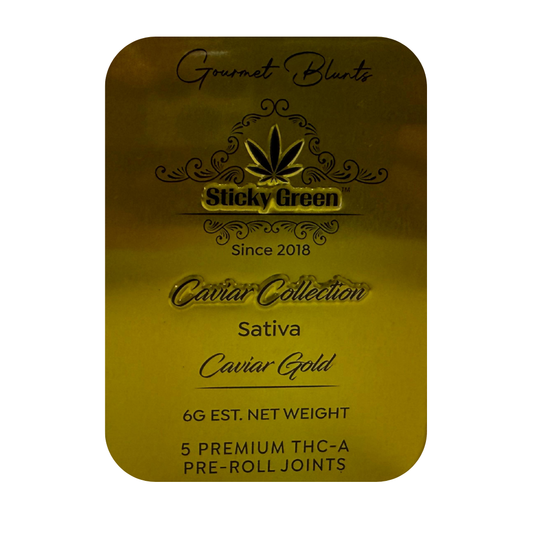Sticky Green | Caviar Collection THCA Pre Rolls