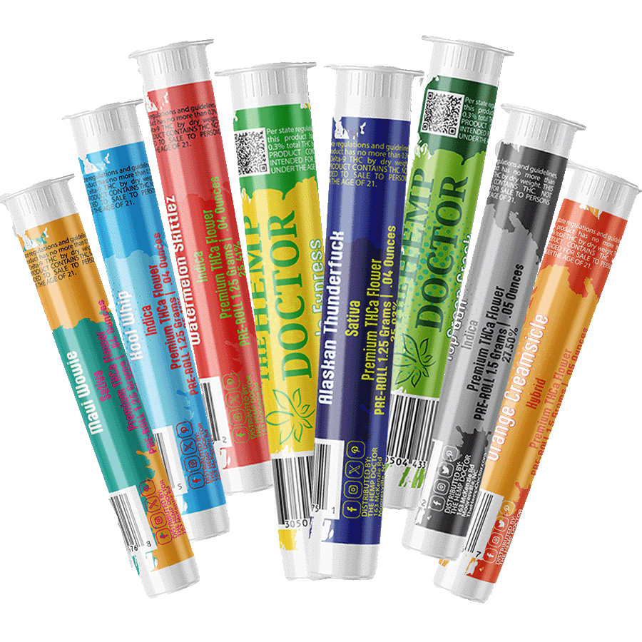 1.25G THCA PRE-ROLLS