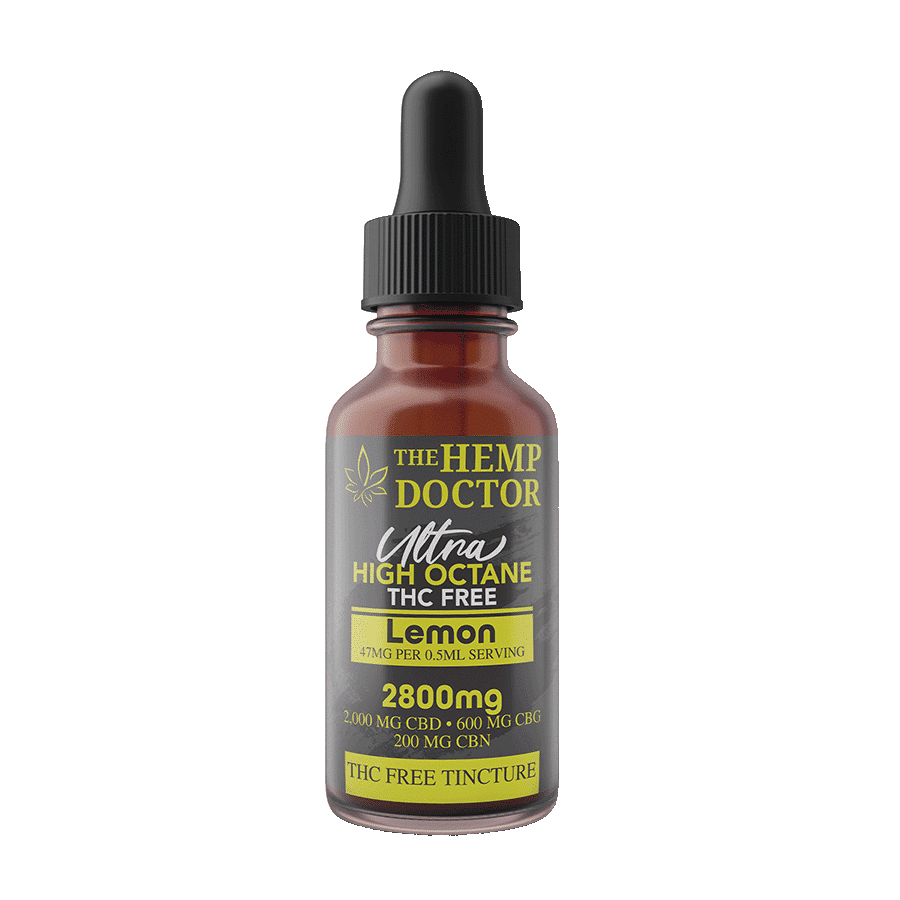 The Hemp Doctor -  High Octane THC-FREE Tinctures (30ml)
