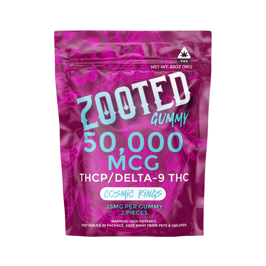 ZOOTED | THCP / DELTA 9 GUMMIES | 50,000MCG