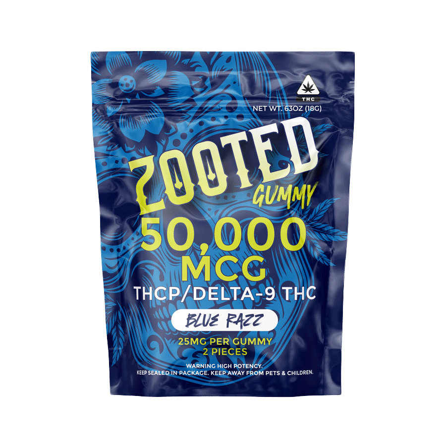 ZOOTED | THCP / DELTA 9 GUMMIES | 50,000MCG