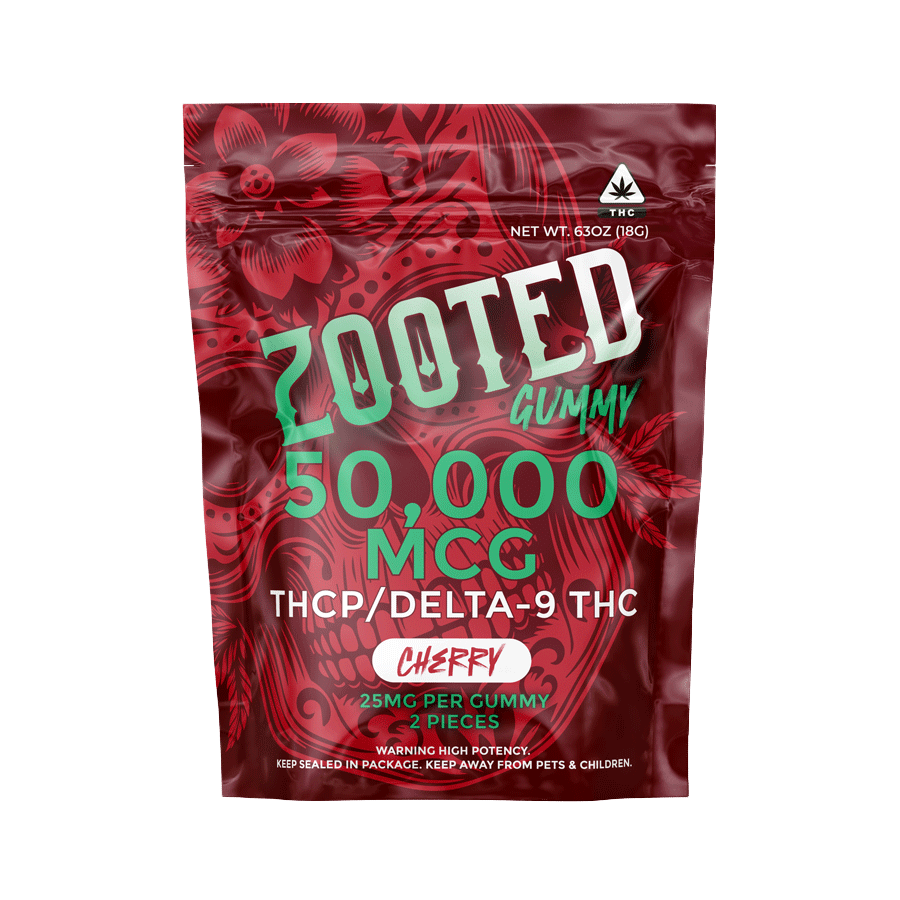 ZOOTED | THCP / DELTA 9 GUMMIES | 50,000MCG