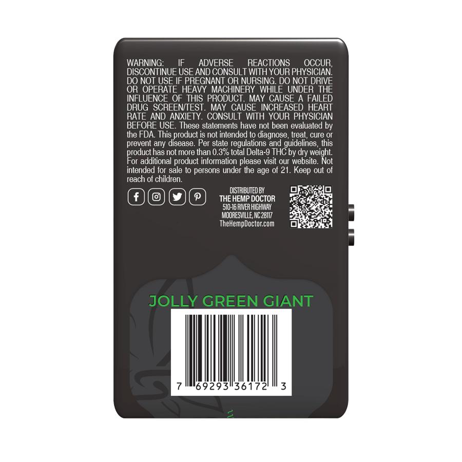 The Hemp Doctor -  THCA Premium PreRoll Tins (5pk)