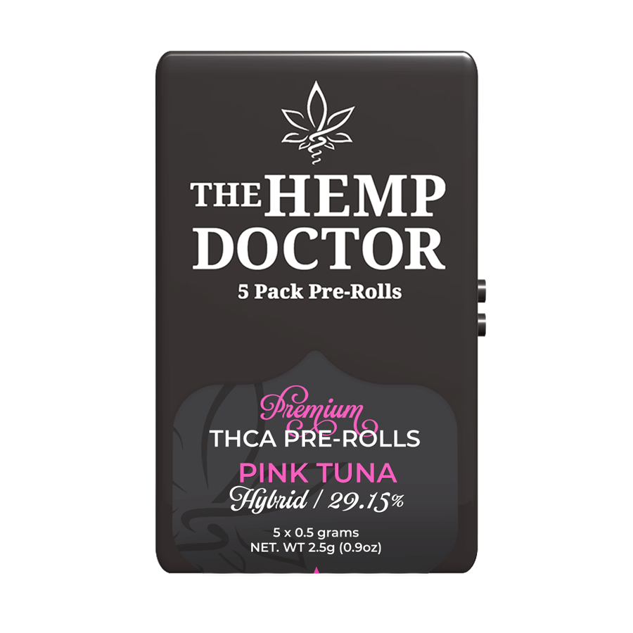 The Hemp Doctor -  THCA Premium PreRoll Tins (5pk)