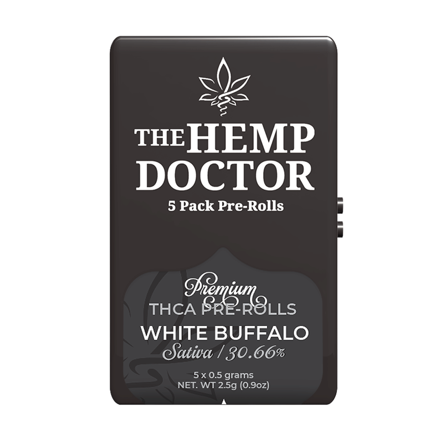 The Hemp Doctor -  THCA Premium PreRoll Tins (5pk)