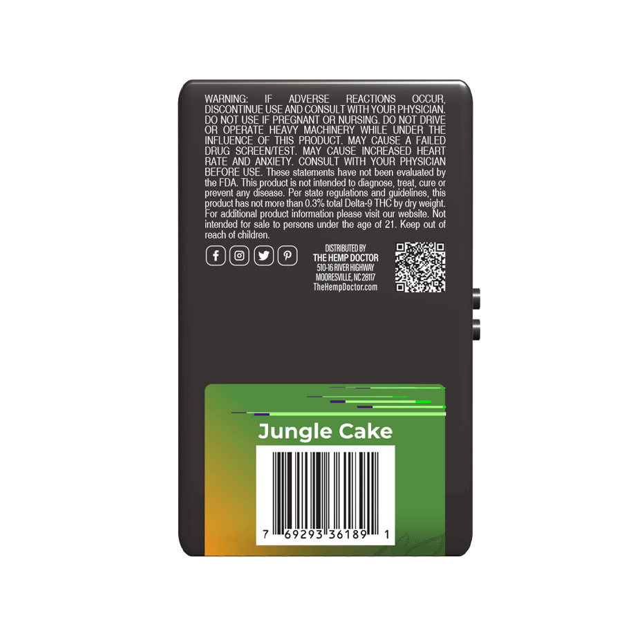 The Hemp Doctor -  THCA Bubble Hash Infused PreRoll Tins (5pk)