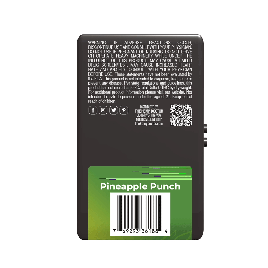 The Hemp Doctor -  THCA Bubble Hash Infused PreRoll Tins (5pk)