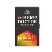 THCA BUBBLE HASH INFUSED PREROLLS | 5-PACK TINS