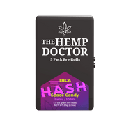 THCA BUBBLE HASH INFUSED PREROLLS | 5-PACK TINS