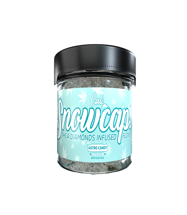Cali Snowcaps Premium THCA Hemp Flower - Astro Candy (Hybrid)