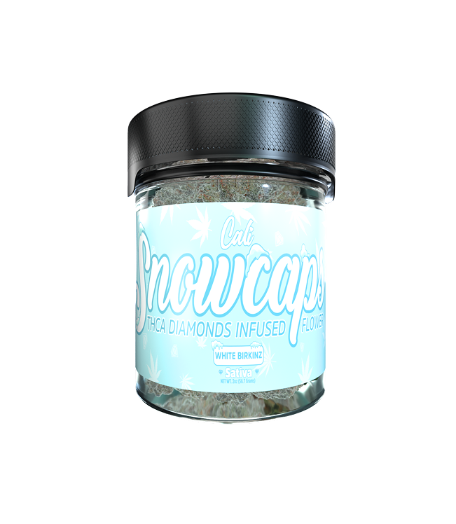 Cali Snowcaps Premium THCA Hemp Flower - White Birkinz (Sativa)