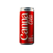 Sticky Green 100mg infused soda Canna Cola — classic cola mix cannabis drink 12oz can


