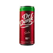 Sticky Green 100mg infused soda Dr Dank — signature blend cannabis beverage

