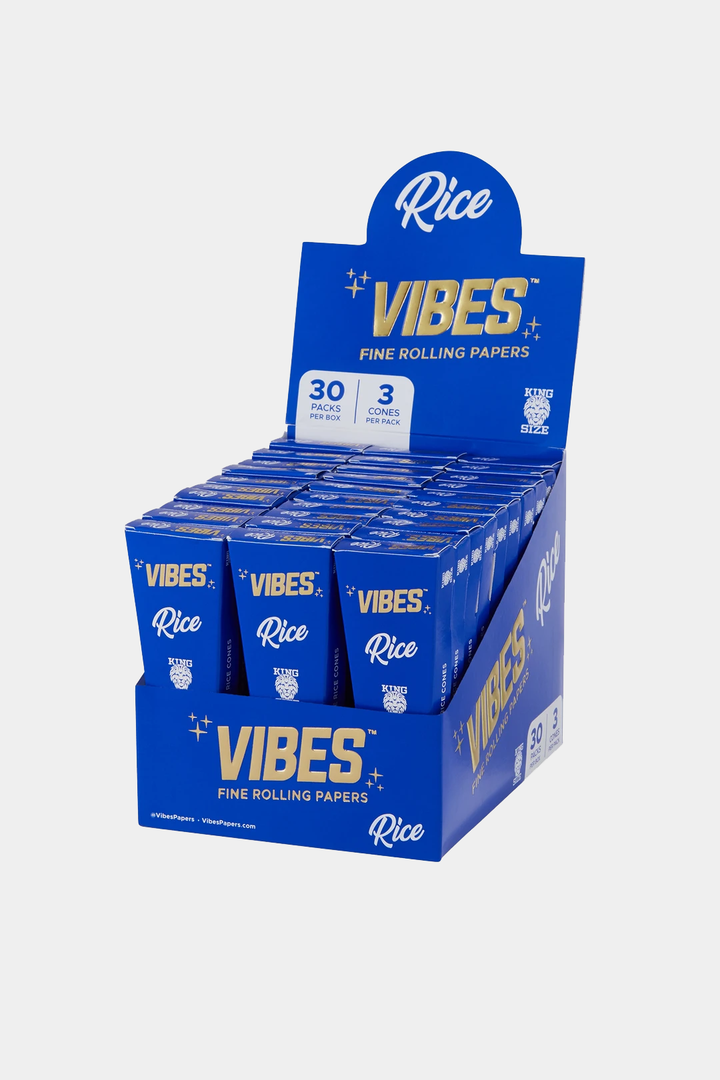 Vibes King Size Cones (3ct)
